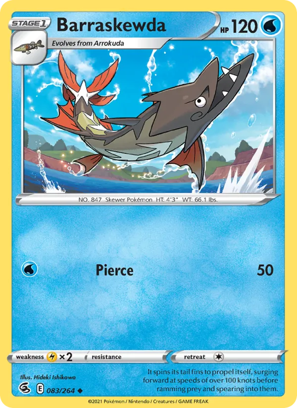 Barraskewda 83/264 Fusion Strike