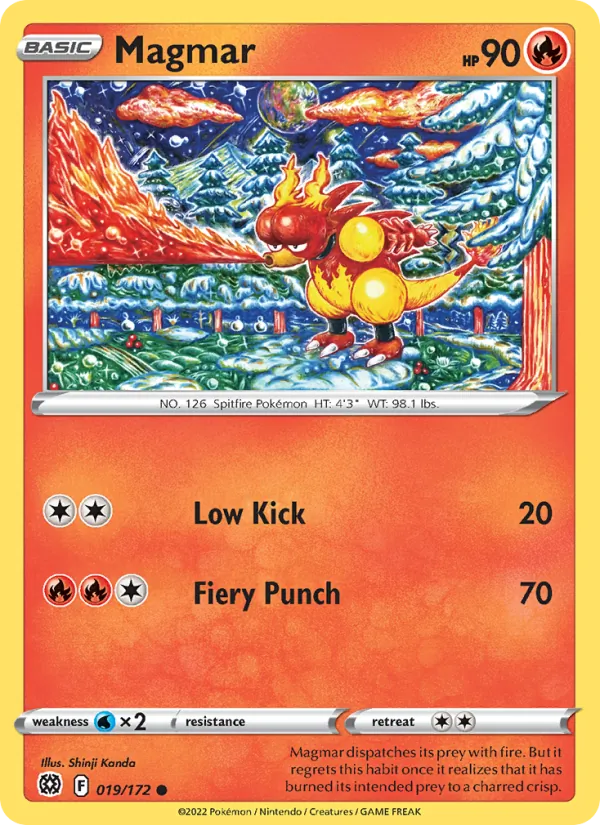 Magmar 019/172 Brilliant Stars