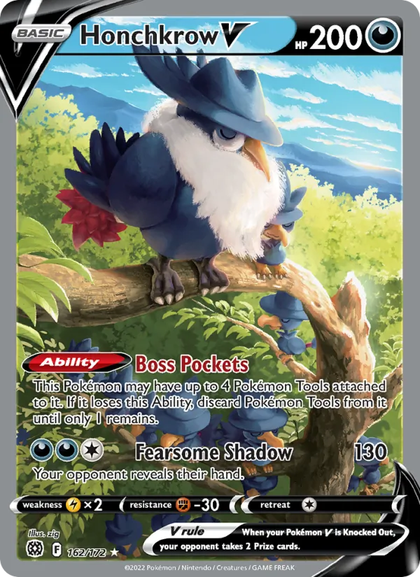 Honchkrow V 162/172 Brilliant Stars