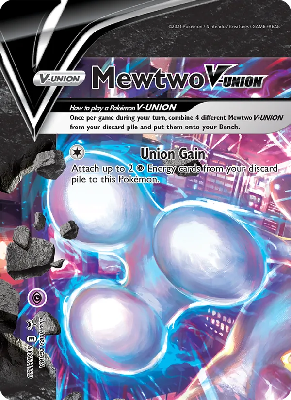 Mewtwo V-UNION SWSH159 SWSH Black Star Promos