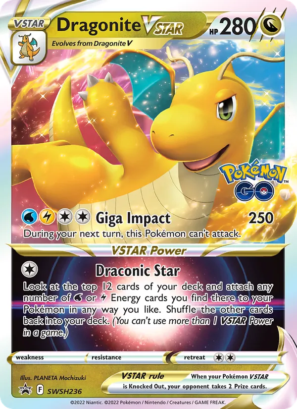 Dragonite VSTAR SWSH236 SWSH Black Star Promos