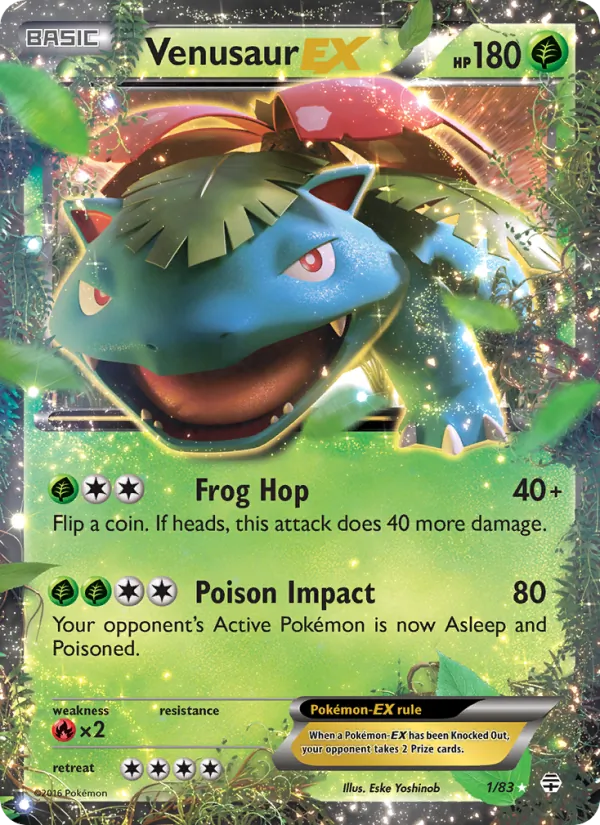 Venusaur EX 1/83 Generations