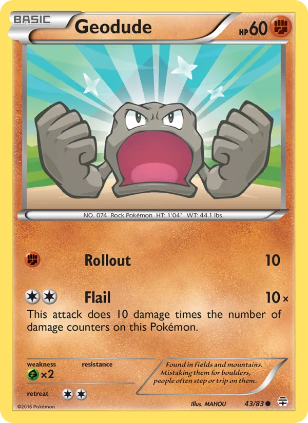 Geodude 43/83 Generations