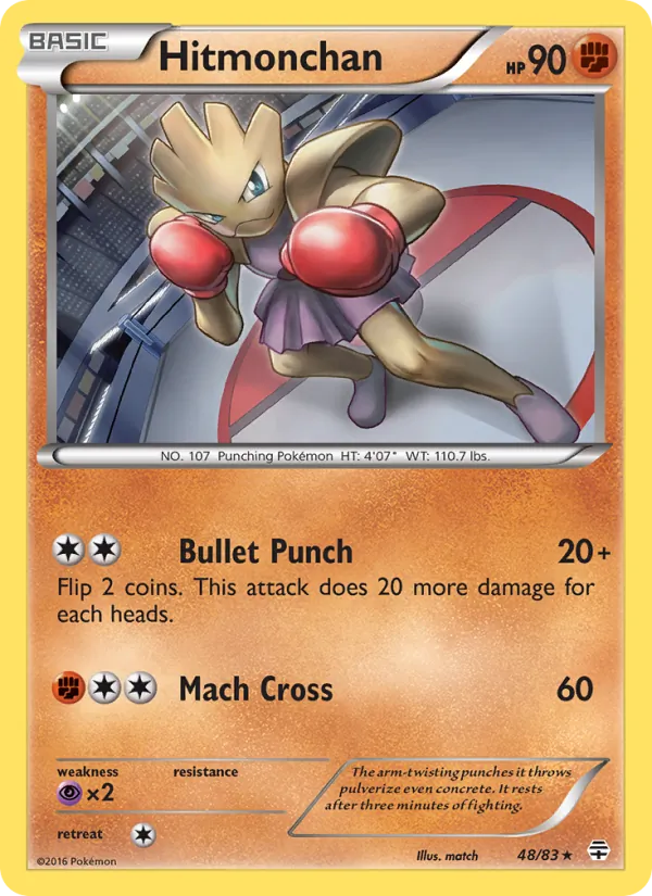 Hitmonchan 48/83 Generations