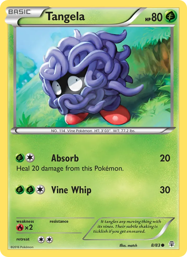 Tangela 8/83 Generations