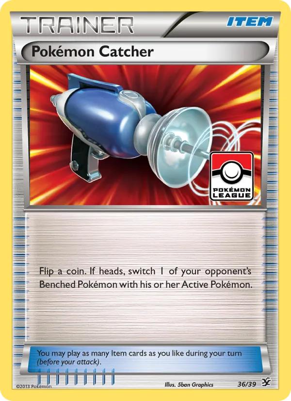 Pokémon Catcher 36/39 Kalos Starter Set