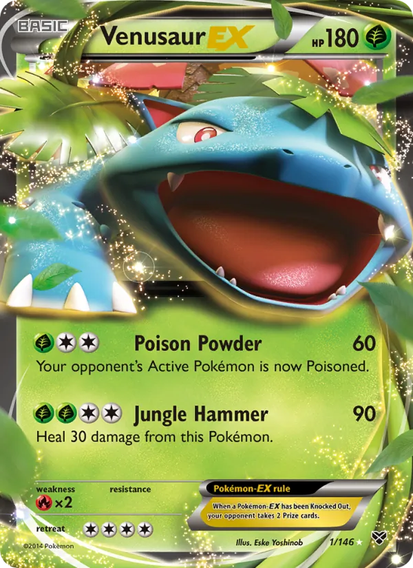 Venusaur EX 1/146 XY