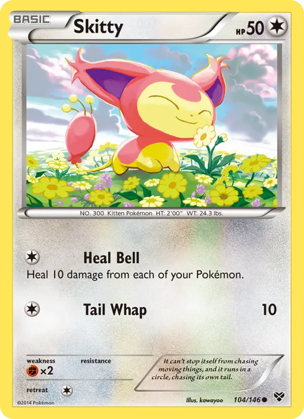 Skitty 104/146 XY