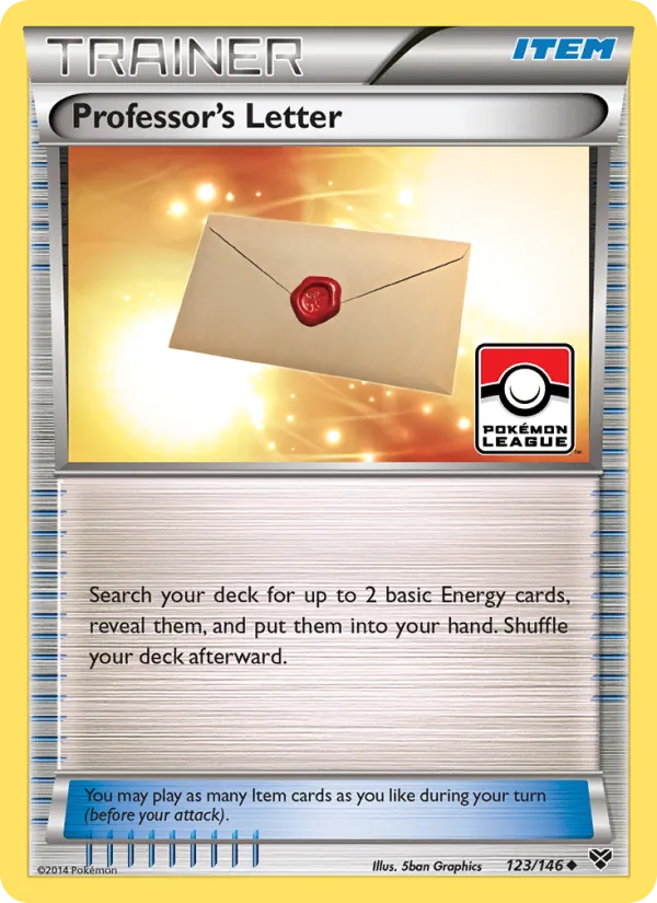 Professor's Letter 123/146 XY