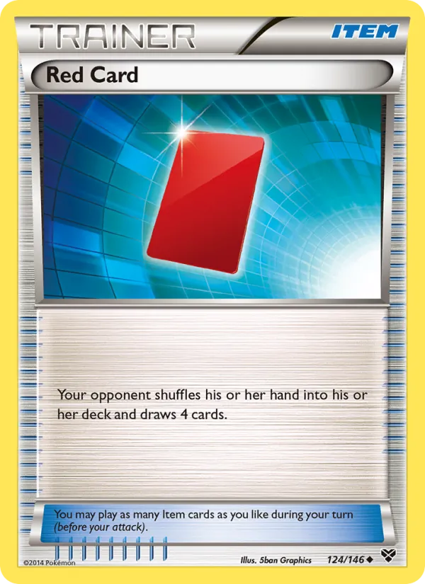 Red Card 124/146 XY