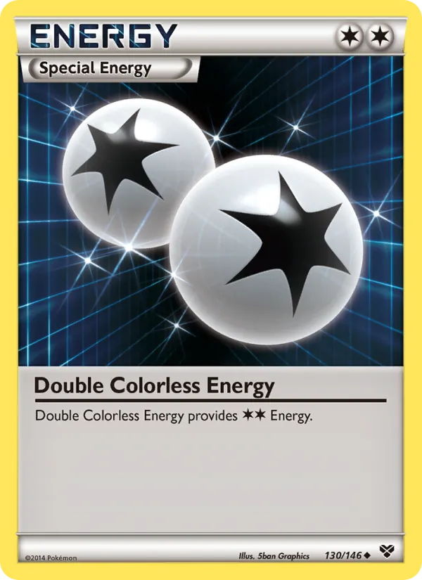 Double Colorless Energy 130/146 XY