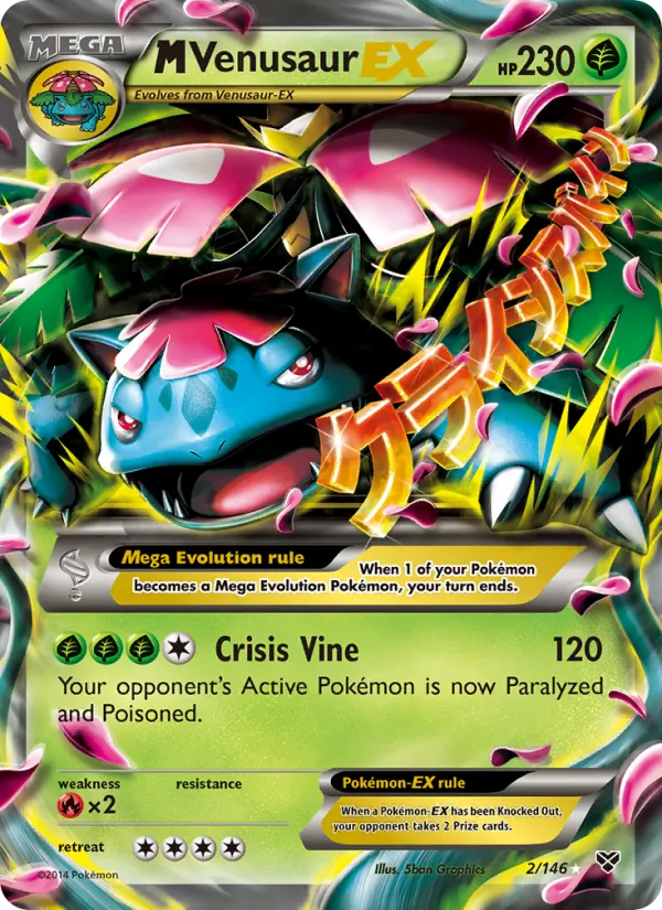 M Venusaur EX 2/146 XY