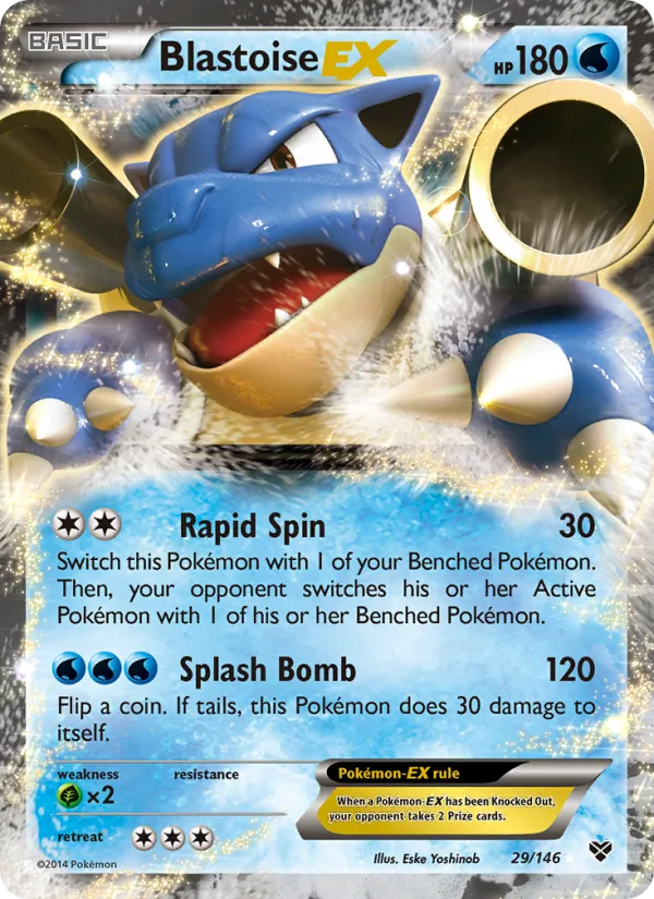 Blastoise EX 29/146 XY