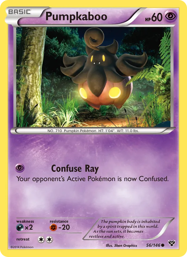 Pumpkaboo 56/146 XY