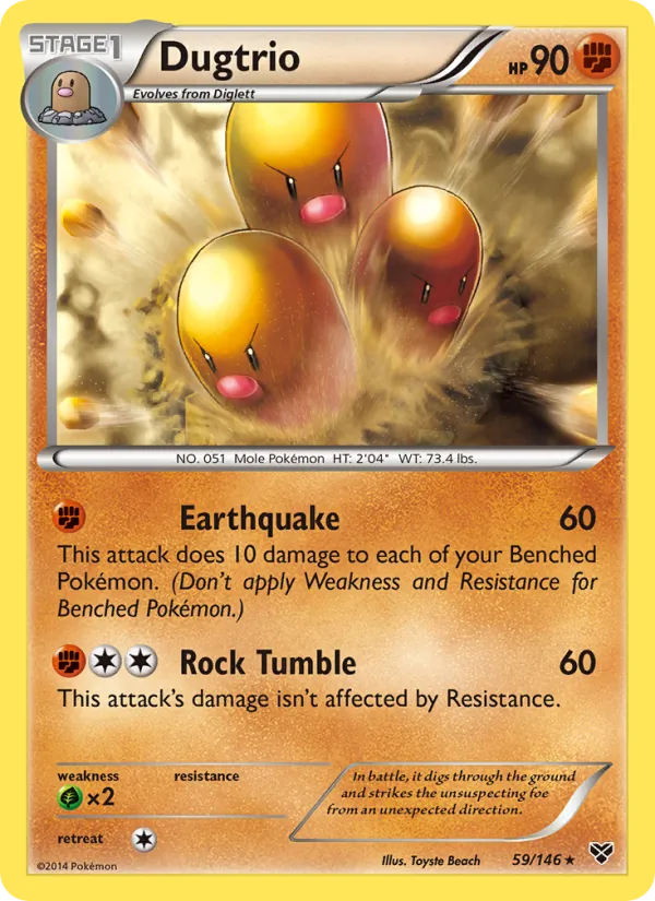 Dugtrio 59/146 XY