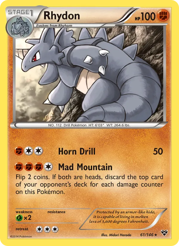 Rhydon 61/146 XY