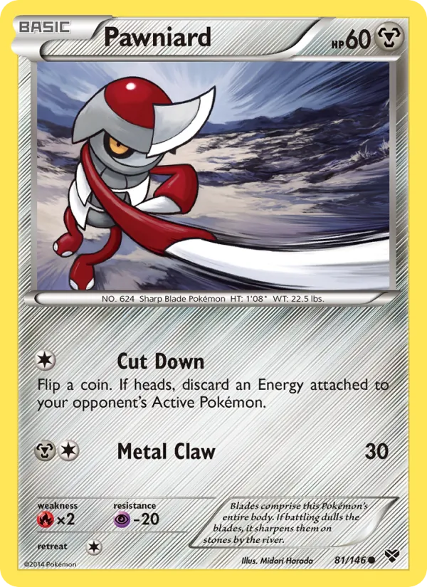 Pawniard 81/146 XY