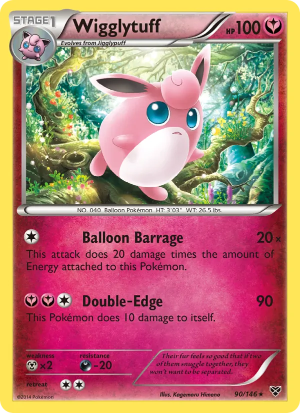Wigglytuff 90/146 XY