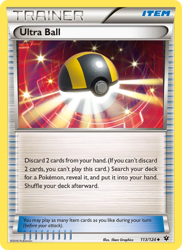 Ultra Ball 113/124 Fates Collide