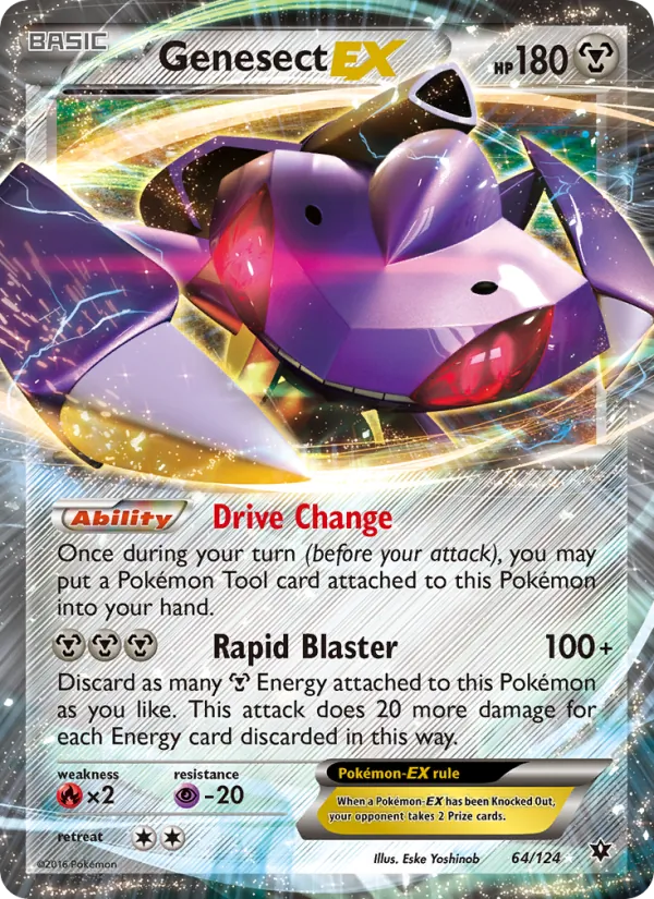 Genesect EX 64/124 Fates Collide