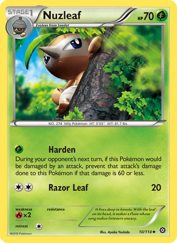 Nuzleaf 10/114 Steam Siege