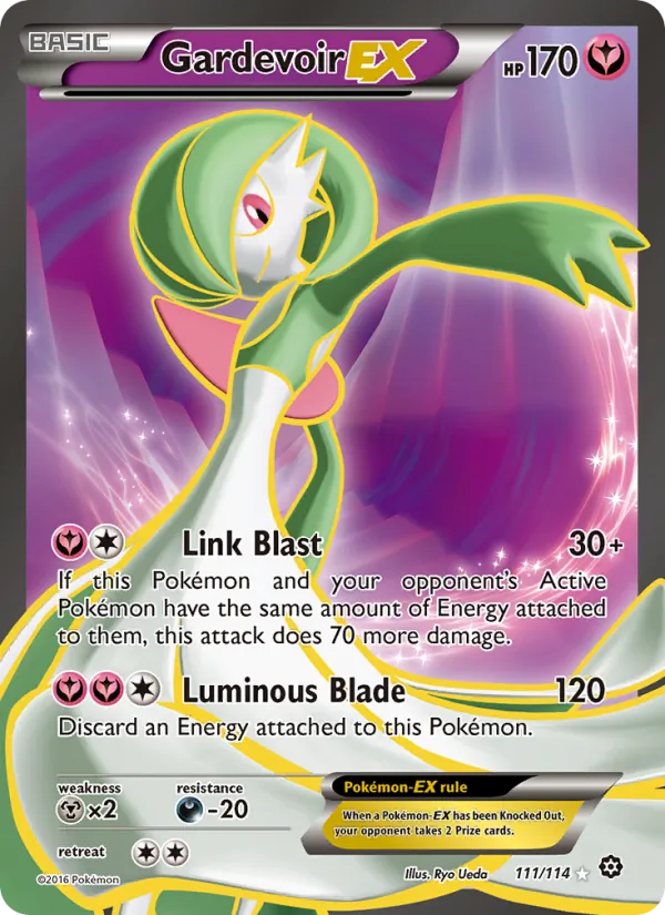 Gardevoir EX 111/114 Steam Siege