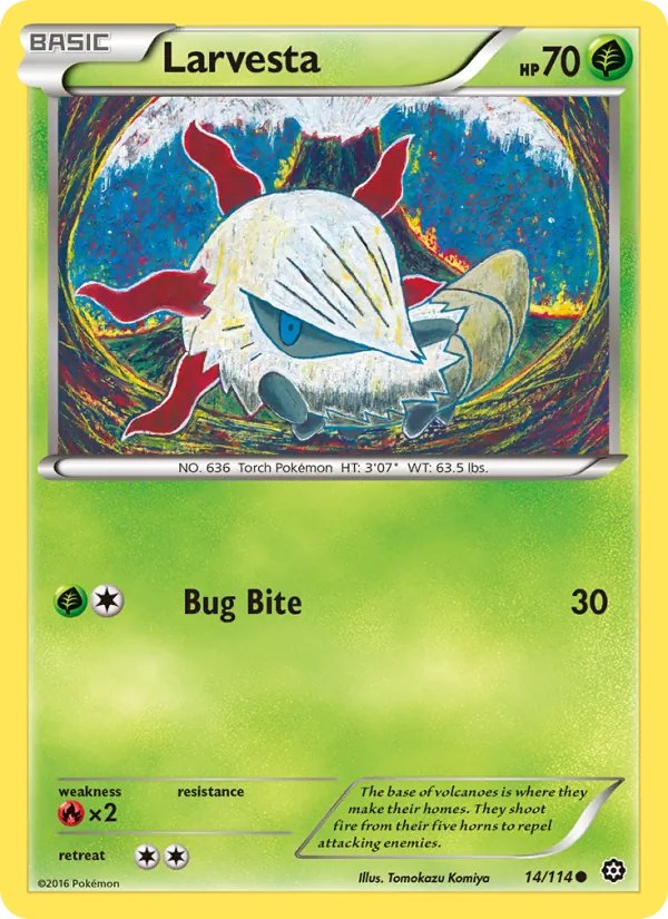 Larvesta 14/114 Steam Siege
