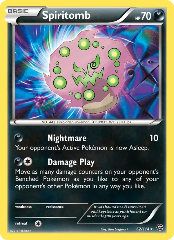 Spiritomb 62/114 Steam Siege