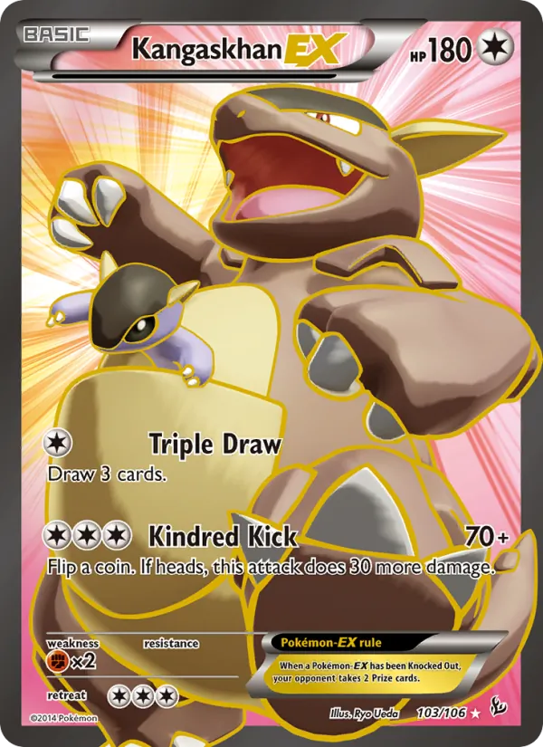 Kangaskhan EX 103/106 Flashfire