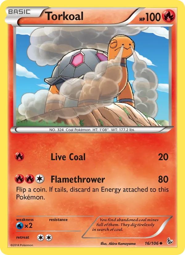 Torkoal 16/106 Flashfire