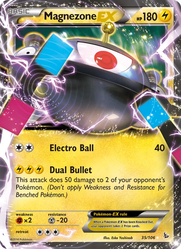 Magnezone EX 35/106 Flashfire