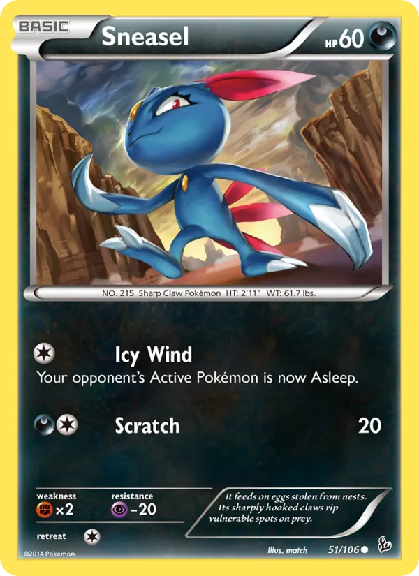Sneasel 51/106 Flashfire