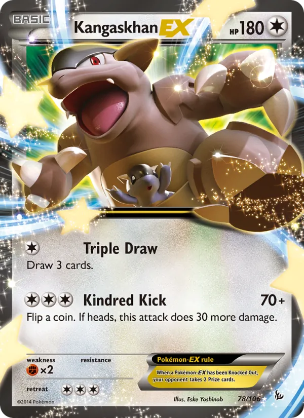 Kangaskhan EX 78/106 Flashfire