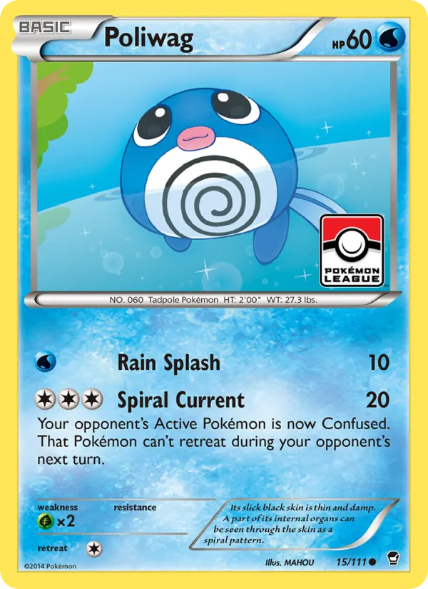 Poliwag 15/111 Furious Fists