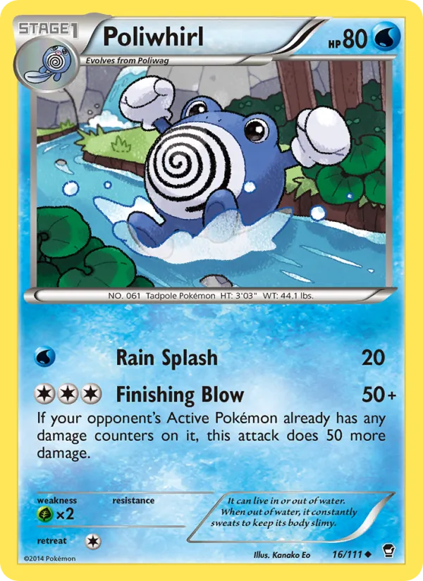 Poliwhirl 16/111 Furious Fists
