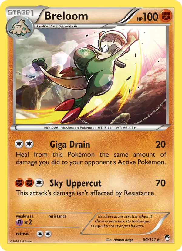 Breloom 50/111 Furious Fists