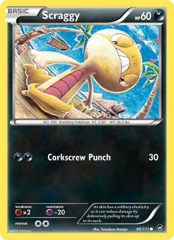 Scraggy 66/111 Furious Fists