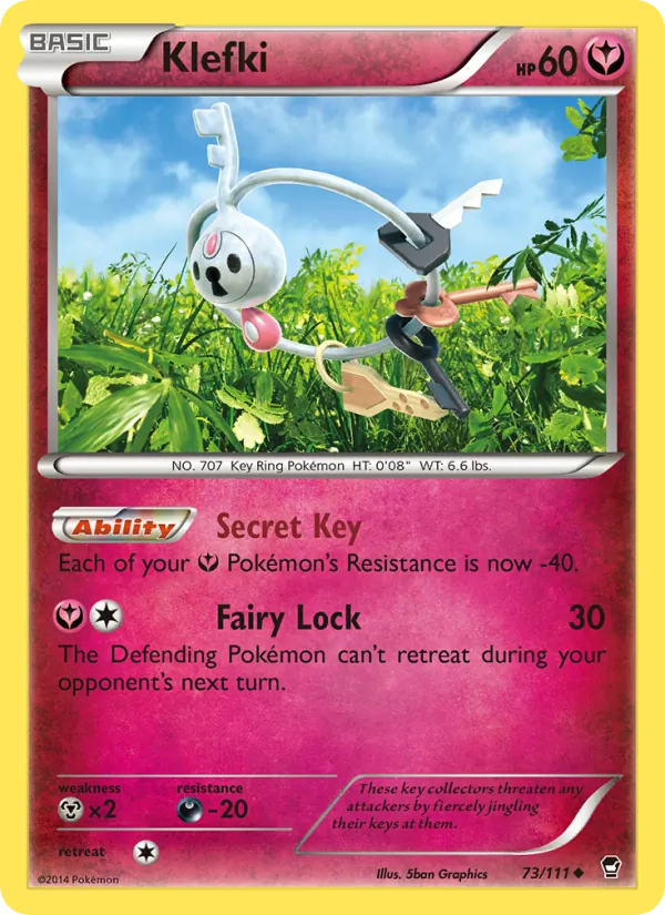 Klefki 73/111 Furious Fists