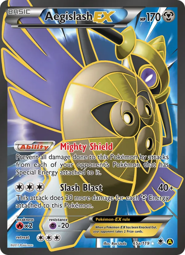 Aegislash EX 65/119 Phantom Forces