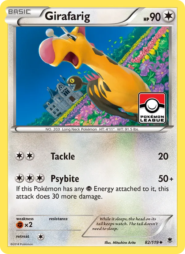 Girafarig 82/119 Phantom Forces