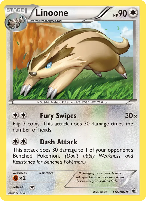 Linoone 112/160 Primal Clash