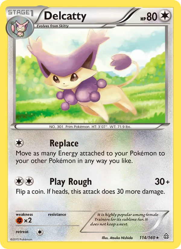 Delcatty 114/160 Primal Clash