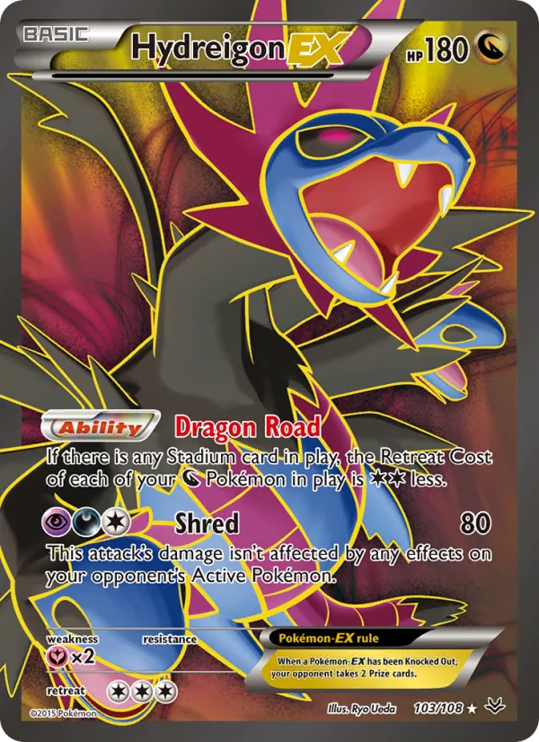 Hydreigon EX 103/108 Roaring Skies