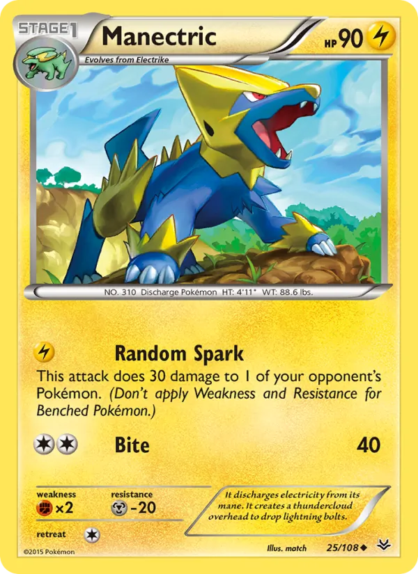 Manectric 25/108 Roaring Skies