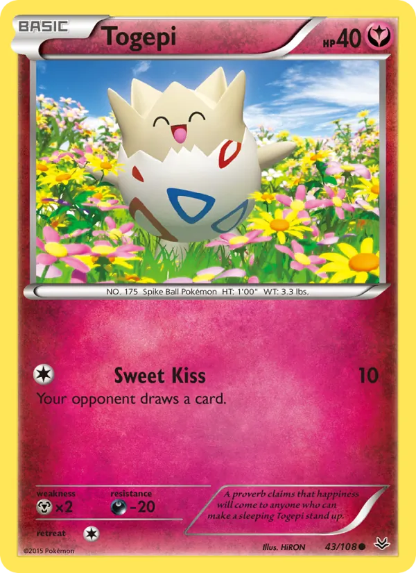 Togepi 43/108 Roaring Skies