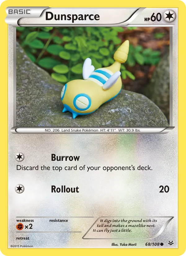 Dunsparce 68/108 Roaring Skies