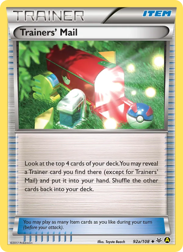Trainers' Mail 92/108 Roaring Skies