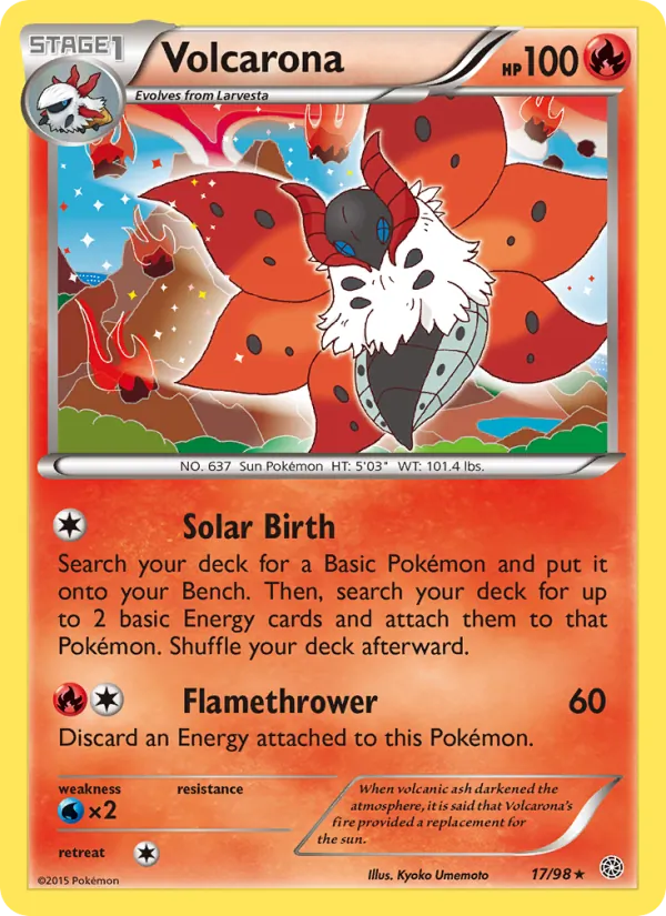 Volcarona 17/98 Ancient Origins