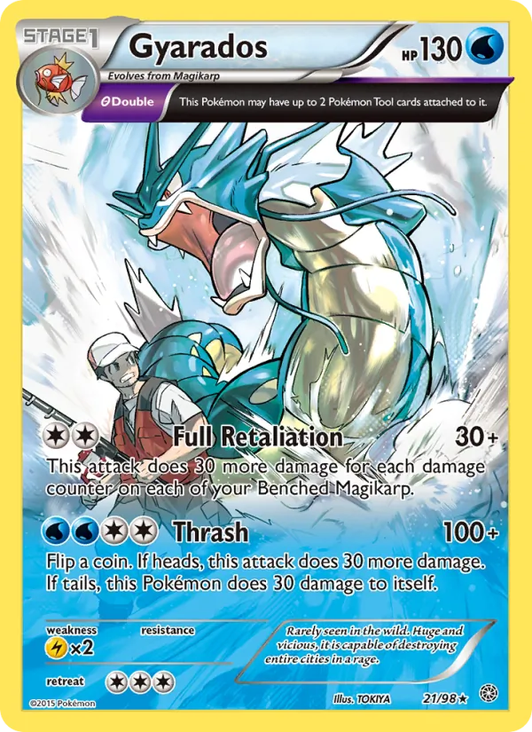 Gyarados 21/98 Ancient Origins