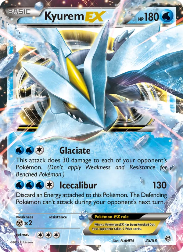 Kyurem EX 25/98 Ancient Origins